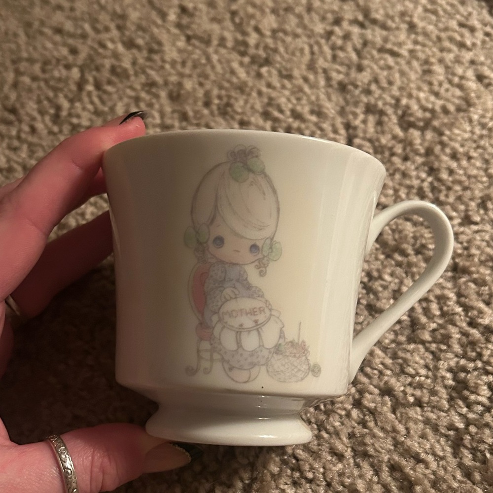 Precious Moments Vintage Mother Cup